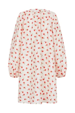 2067 Flat Textured Poly, Voluminous Bow Dresssg-ps26-d150-2067