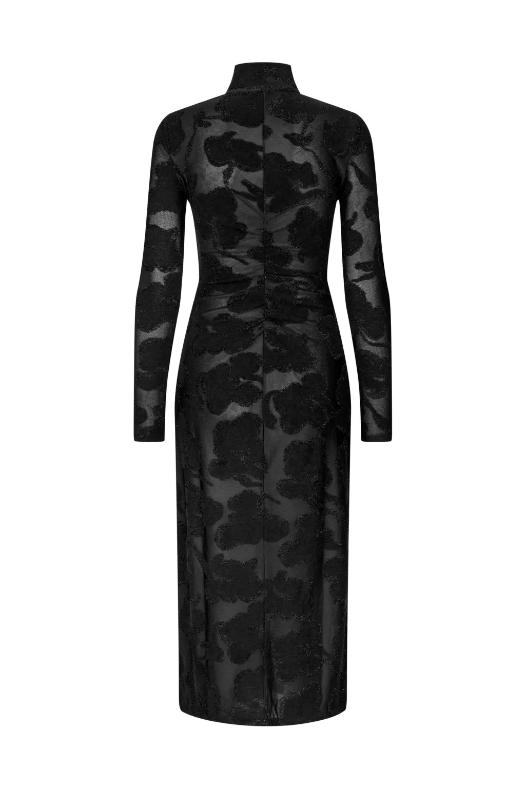 2246 Lurex Jersey, Long Sleeve Zip Dresssg-ps26-d025-2246