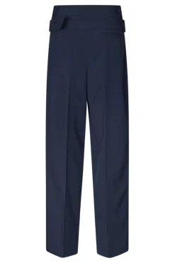 2435 Pinstripe Tailoring, Belted Tailored Pantssg-aw25-p113-2435