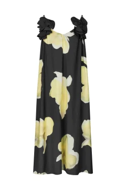 2450 Printed Viscose, Floral Long Dresssg-ps26-d207-2450