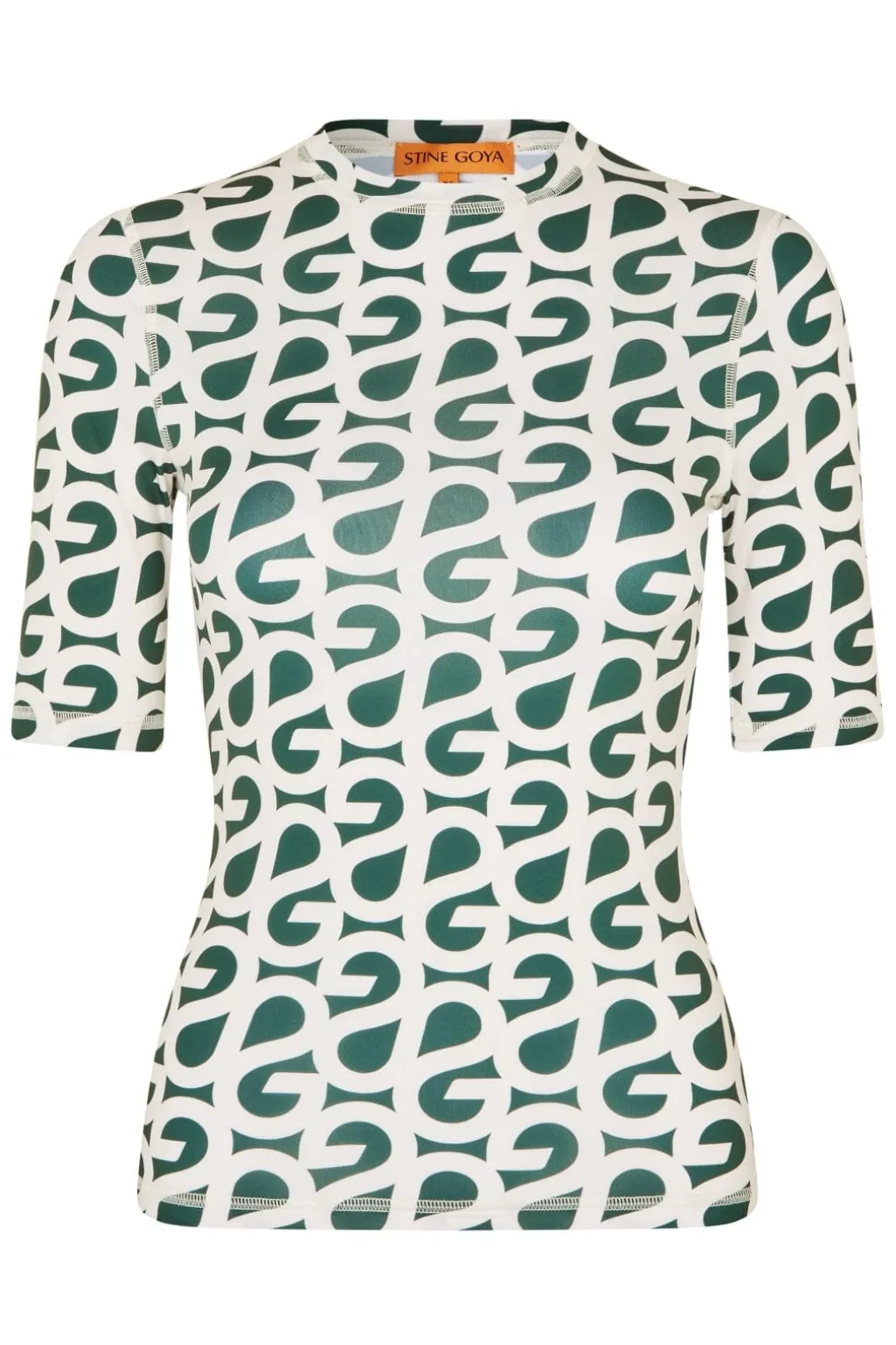 2244 Stocking Jersey, Elastic Short Sleeve T-shirtsg-pf25-t071-2244