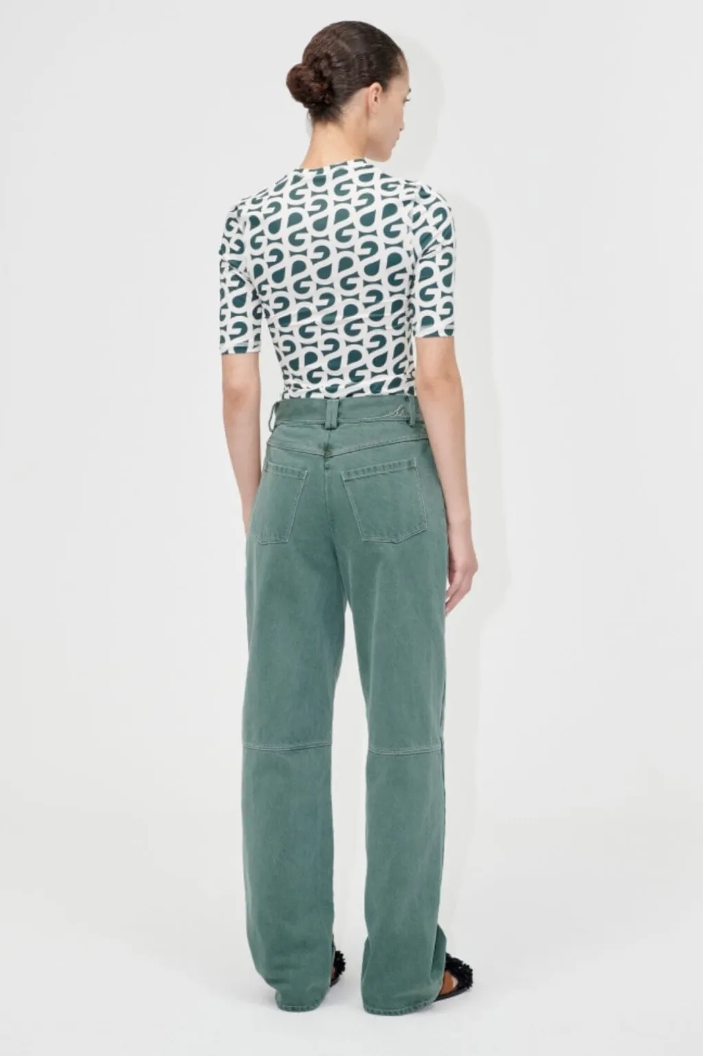 2244 Stocking Jersey, Elastic Short Sleeve T-shirtsg-pf25-t071-2244