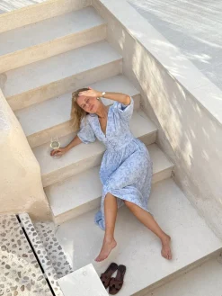 Adelic Long Dress A2327