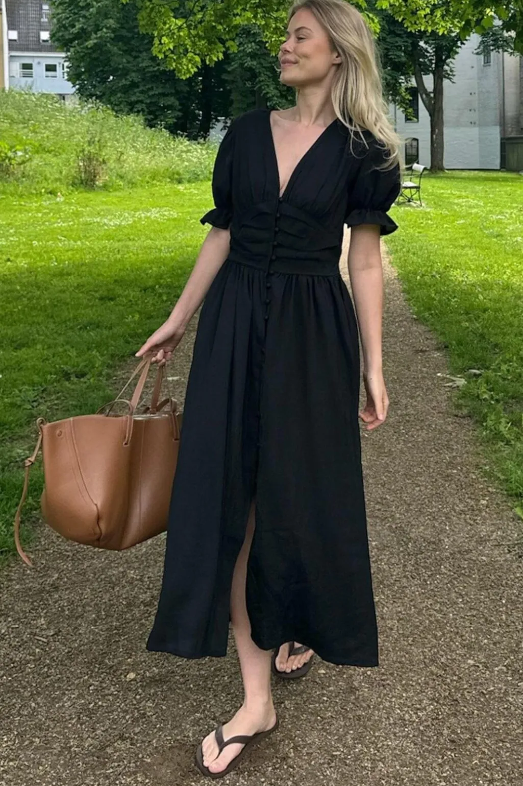 Adelic Long Ss Dress