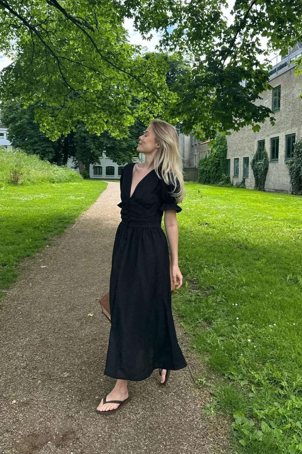 Adelic Long Ss Dress