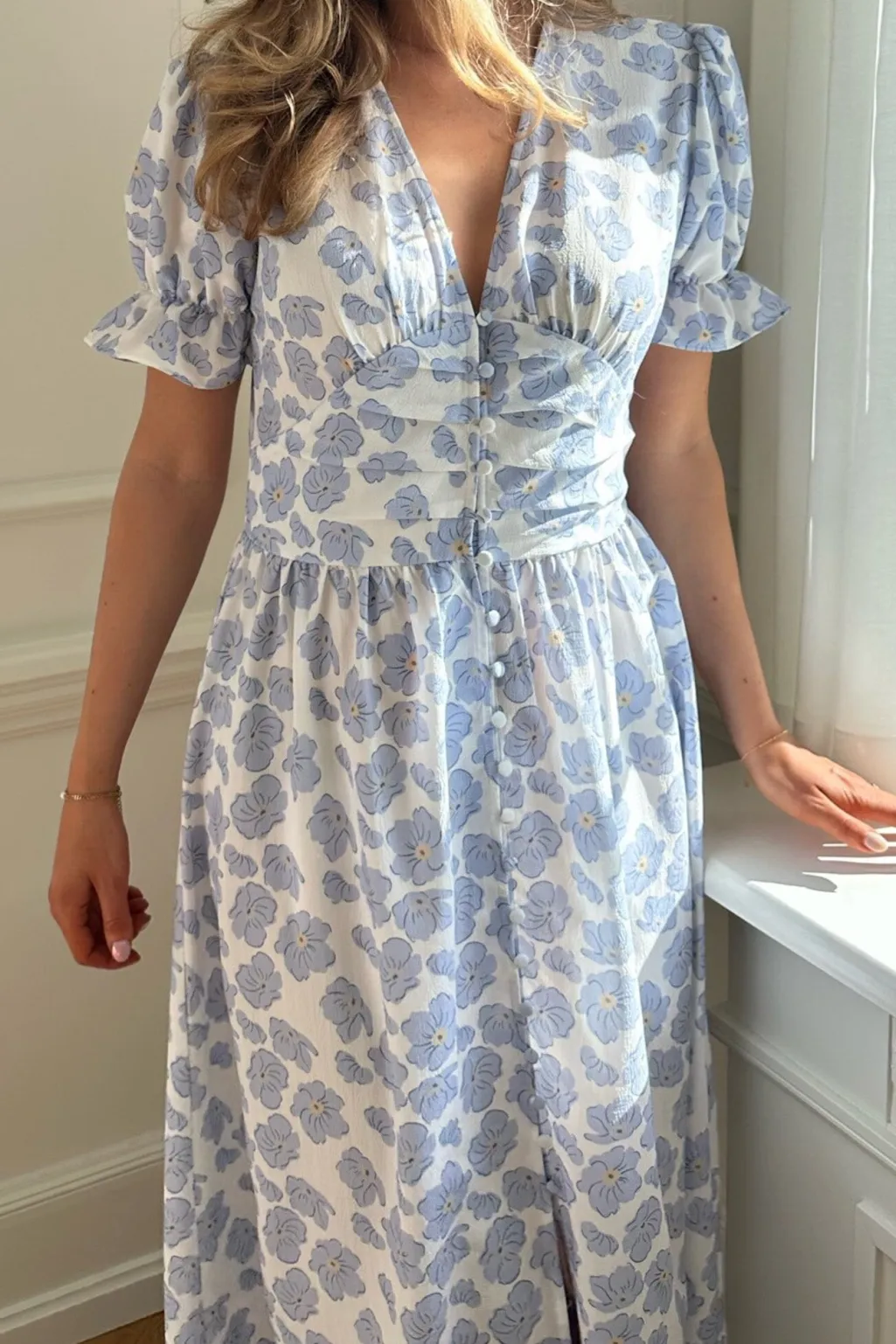 Adelic Long Ss Dress