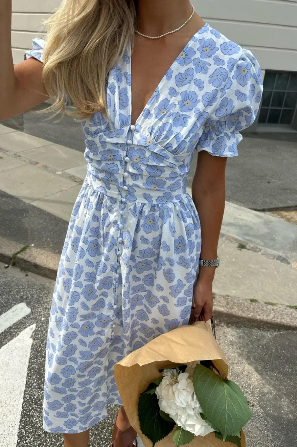 Adelic Long Ss Dress