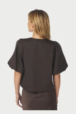 Aisa Dull Satin Blouse 164658