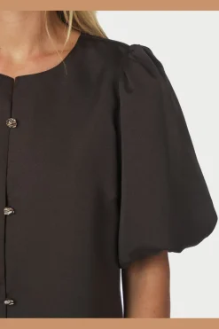 Aisa Dull Satin Blouse 164658