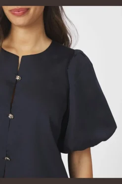 Aisa Dull Satin Blouse 164658