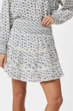 Alett Dot Flower Skirt 165350