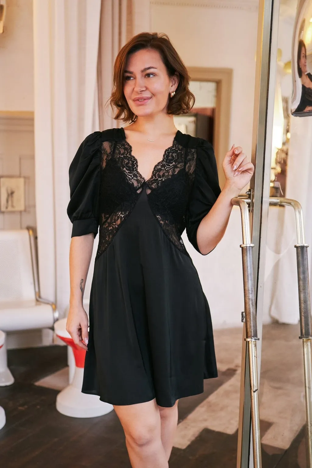 Alfia Lace Dress 167052