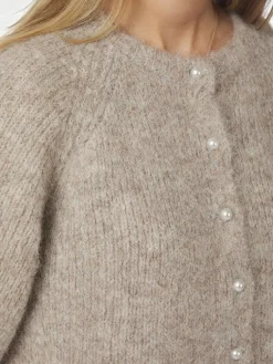 Amaya Fluffy Knit Cardigan 167529