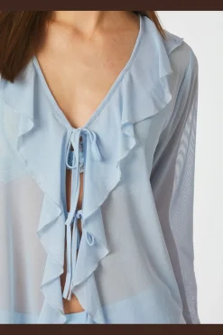 Anika Mesh Blouse 165644