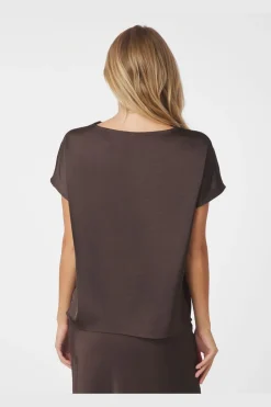 Annabeth Heavy Sateen Tee 161907