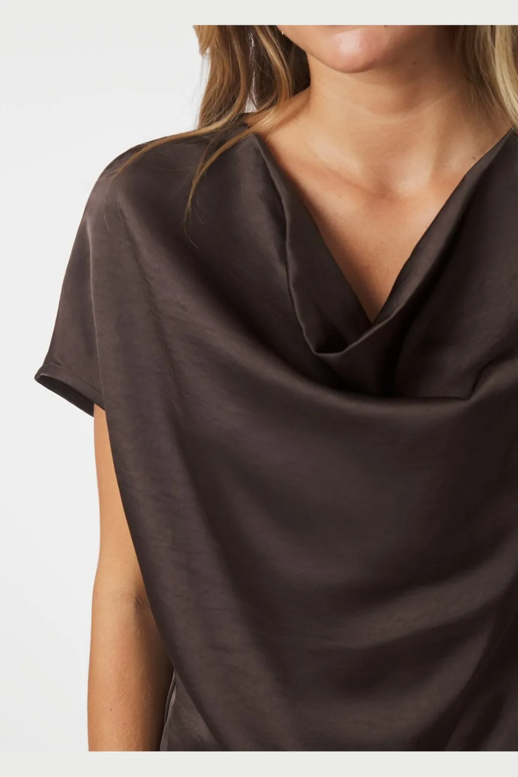 Annabeth Heavy Sateen Tee 161907