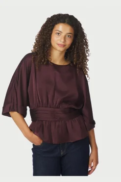 Annegret Heavy Sateen Blouse 166830