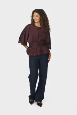 Annegret Heavy Sateen Blouse 166830