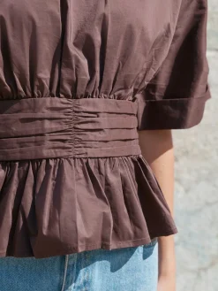 Annegret Poplin Blouse 162365