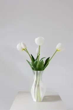 Artificial Layered Tulips White 02-174