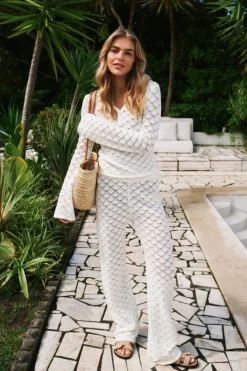 Aston Stitch Knit Blouse 164486