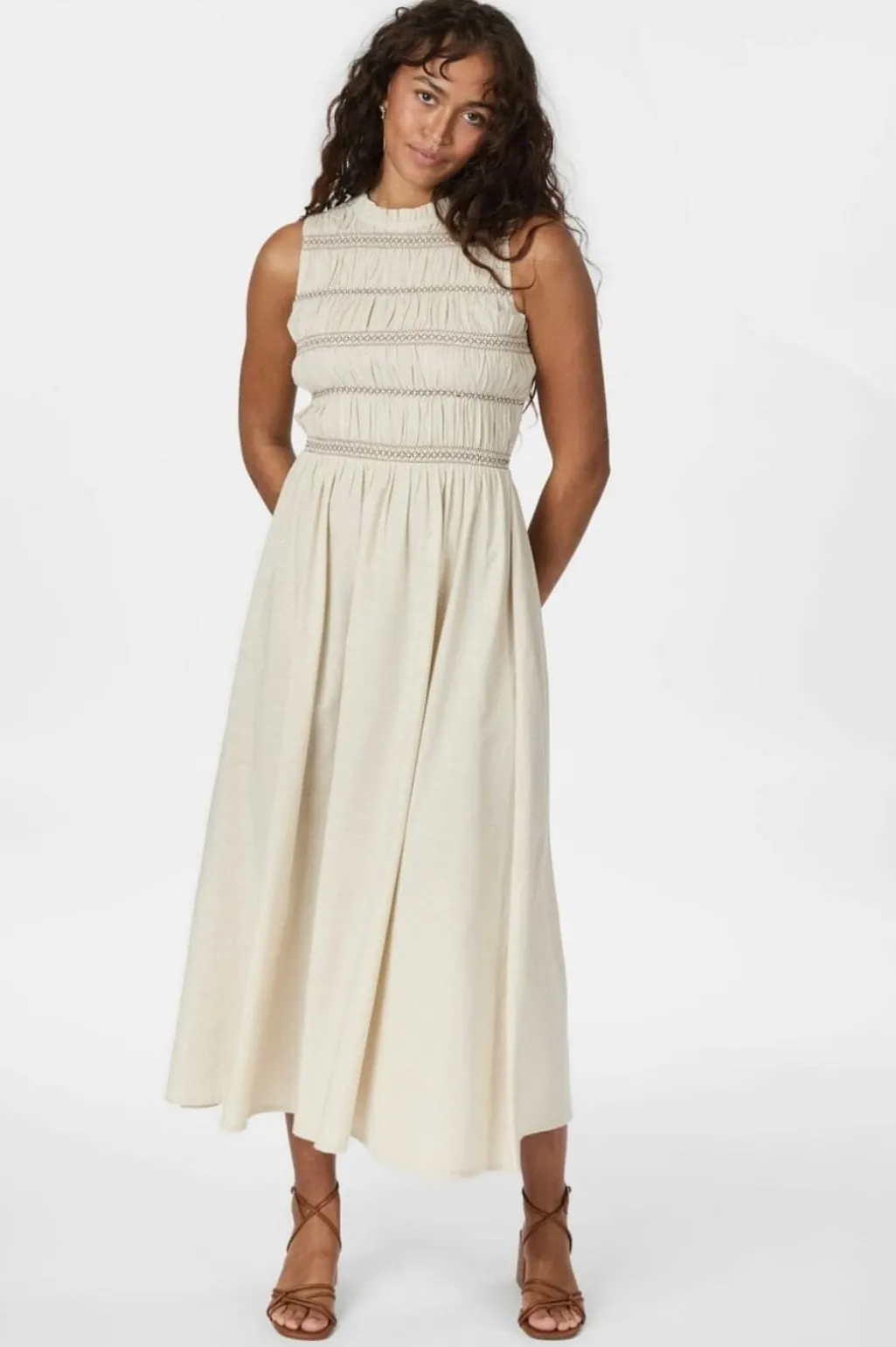 Atika Deco Smock Dress 166105