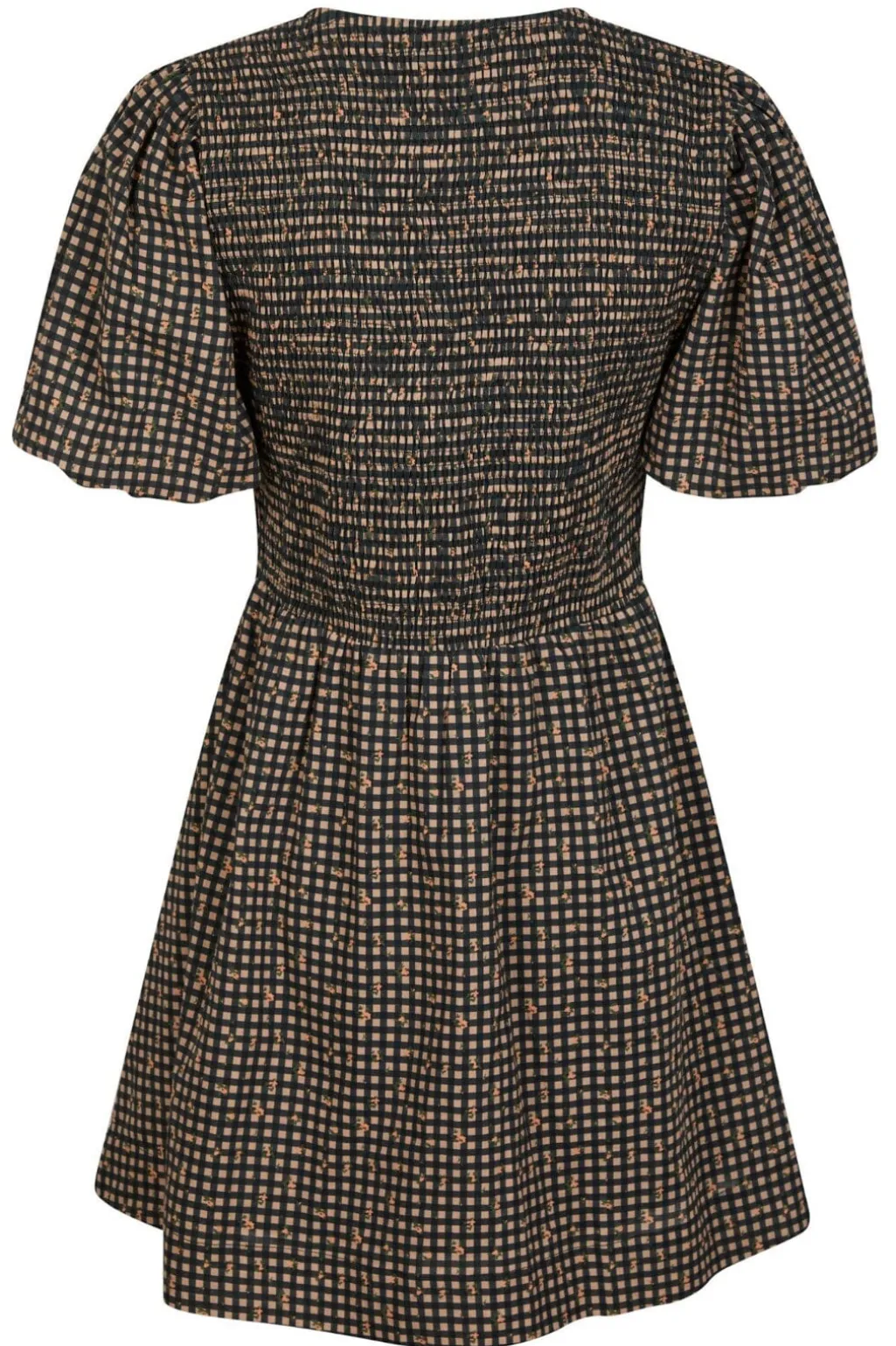 Auda Check Smock Dress 165419