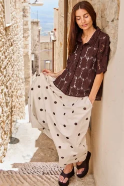 Bccosmos Ss Flower Shirt 40889