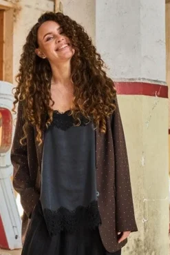 Bcevie Lace Strap Top 41046