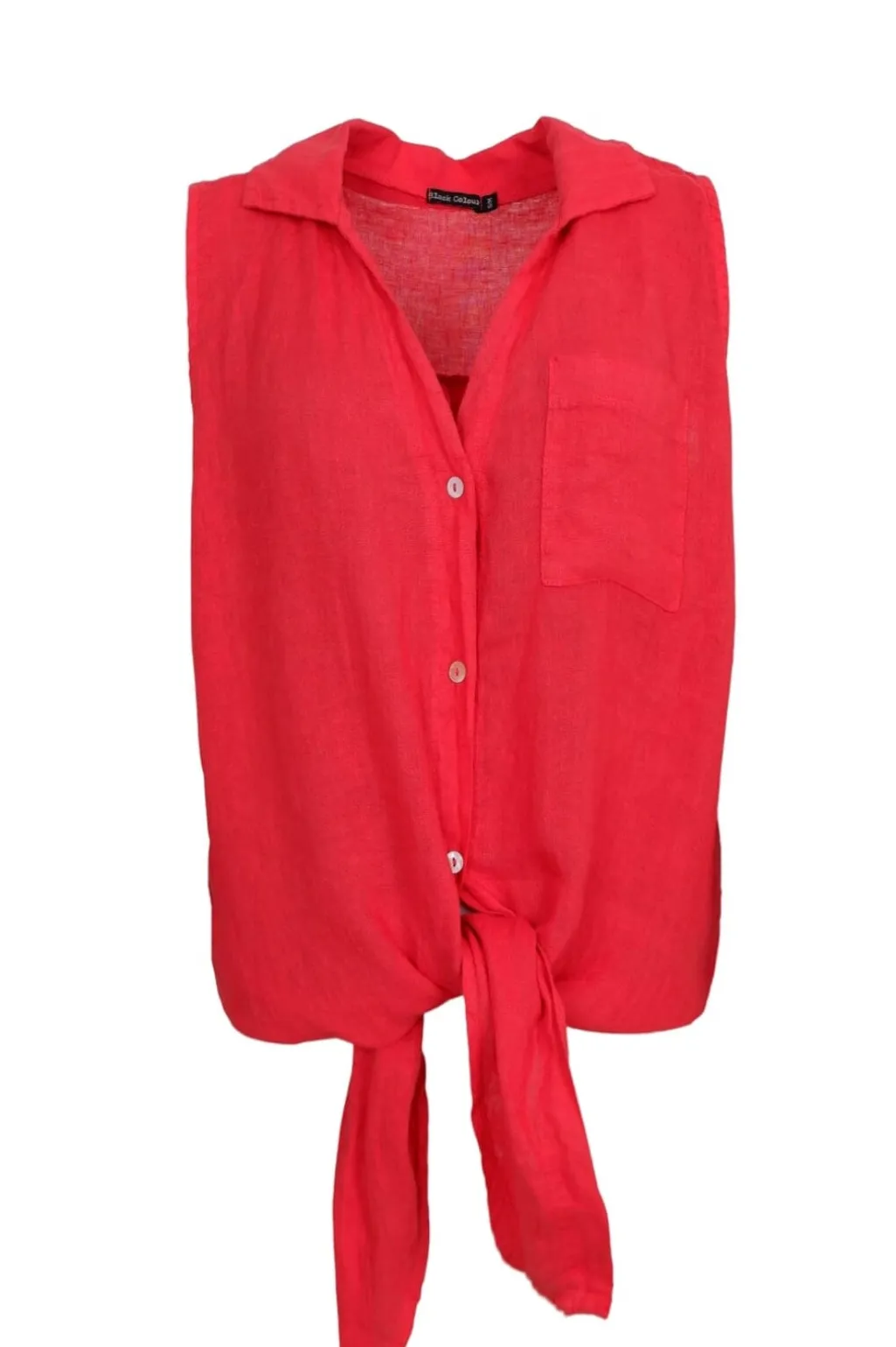 Bcmelina Sleeveless Tie Shirt 40911