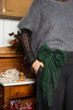 Bcmiriana Triangle Lace Scarf 3643