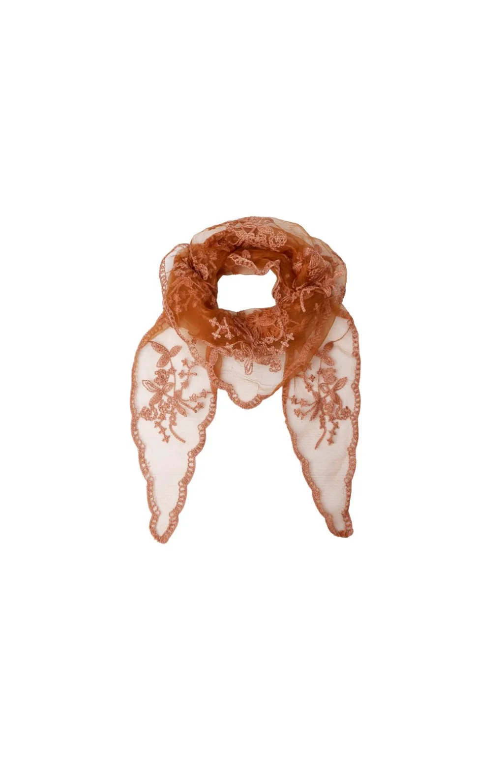 Bcmiriana Triangle Lace Scarf 3643