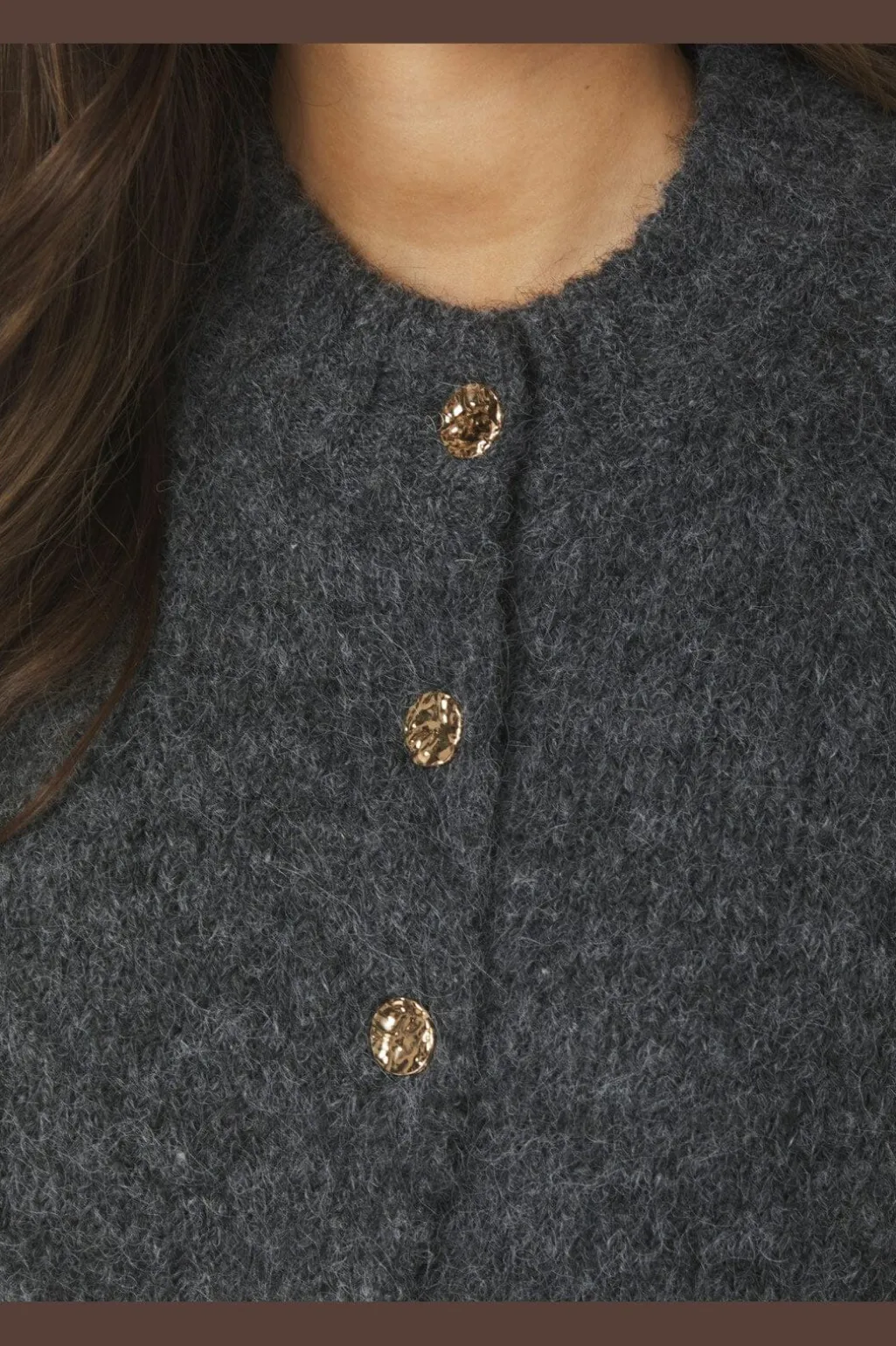 Benuta Fluffy Knit Cardigan 165816