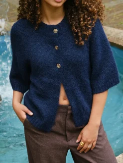 Benuta Fluffy Knit Cardigan 165816