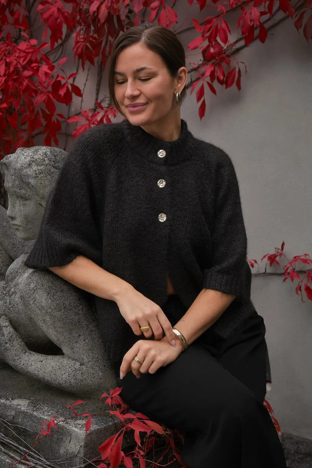 Benuta Fluffy Knit Cardigan 165816