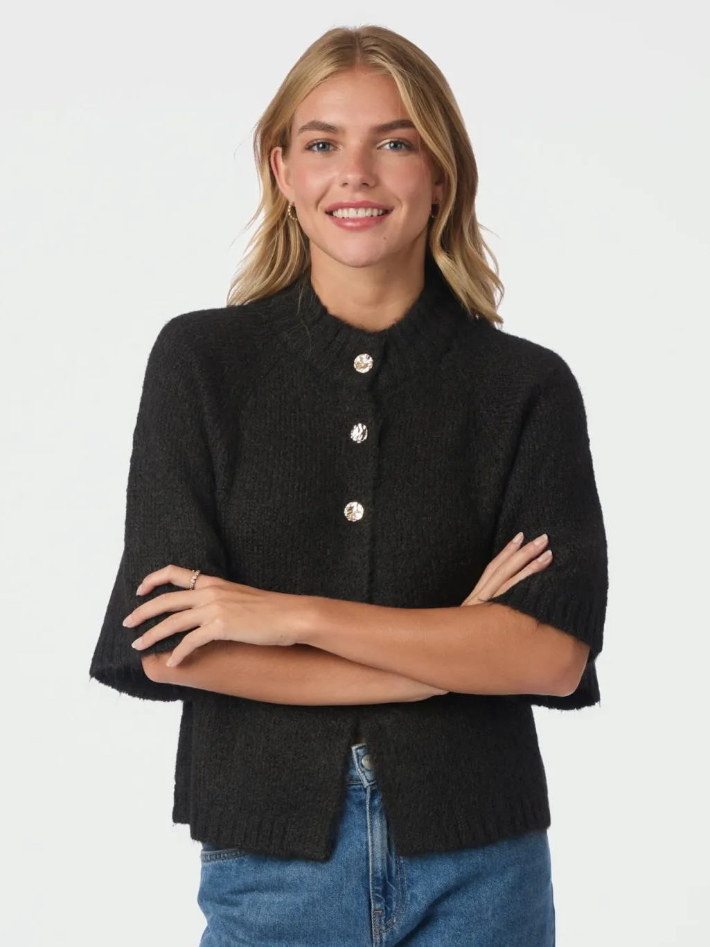 Benuta Fluffy Knit Cardigan 165816