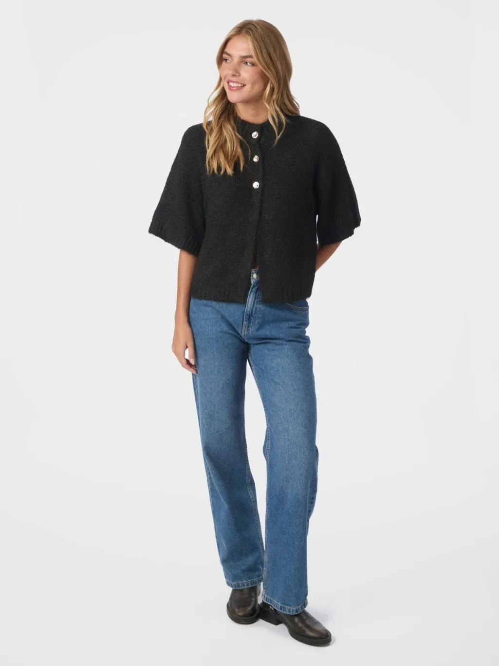 Benuta Fluffy Knit Cardigan 165816