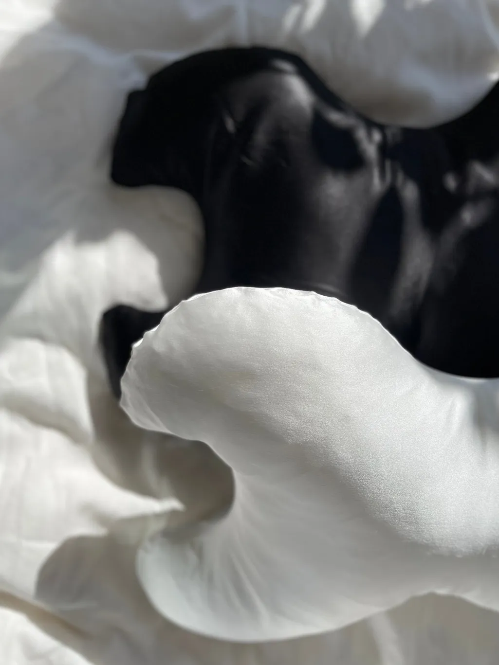 Betræk til Le Grand 100% silke White