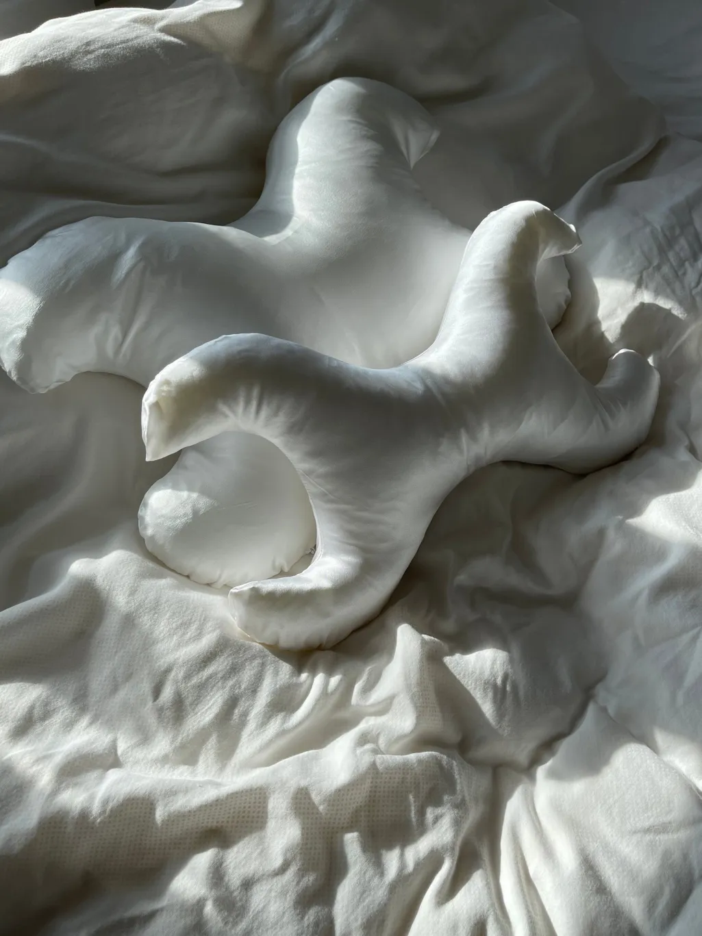 Betræk til Le Grand 100% silke White