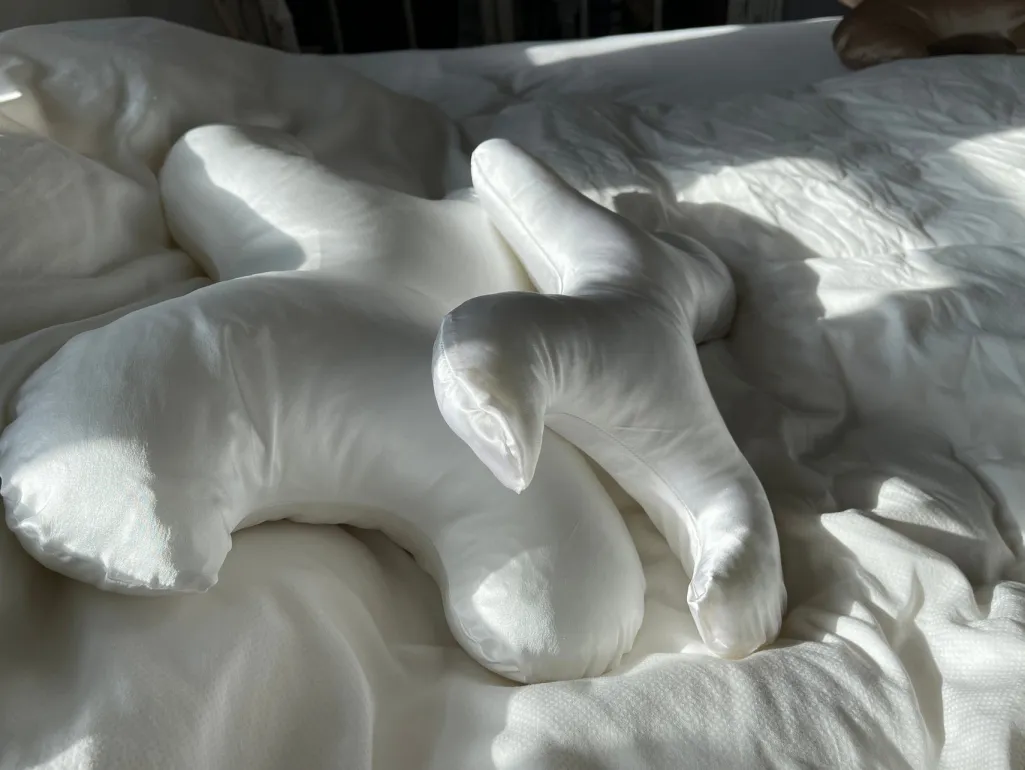 Betræk til Le Grand 100% silke White