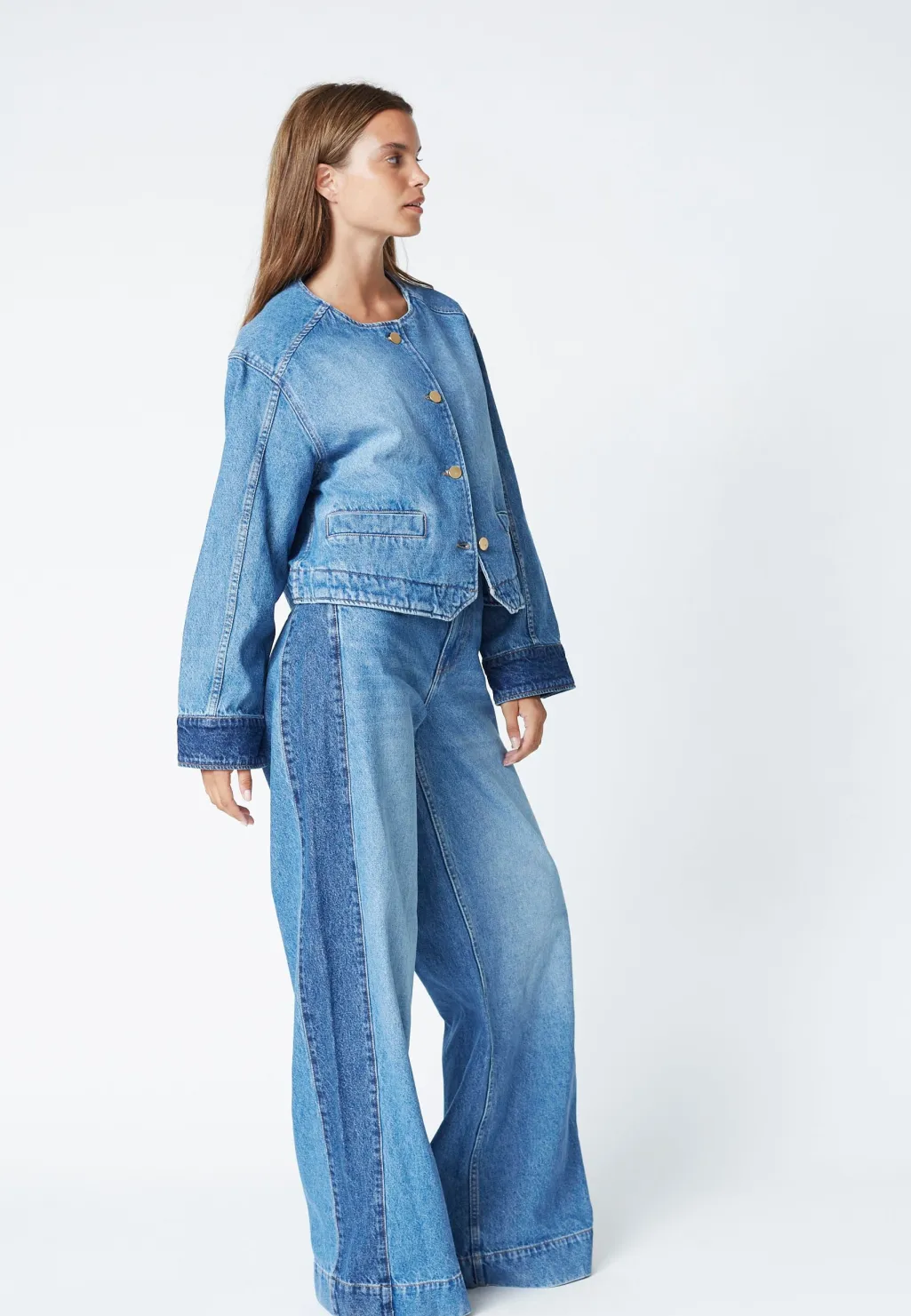 Bilbaocc Wide Jeans 31627