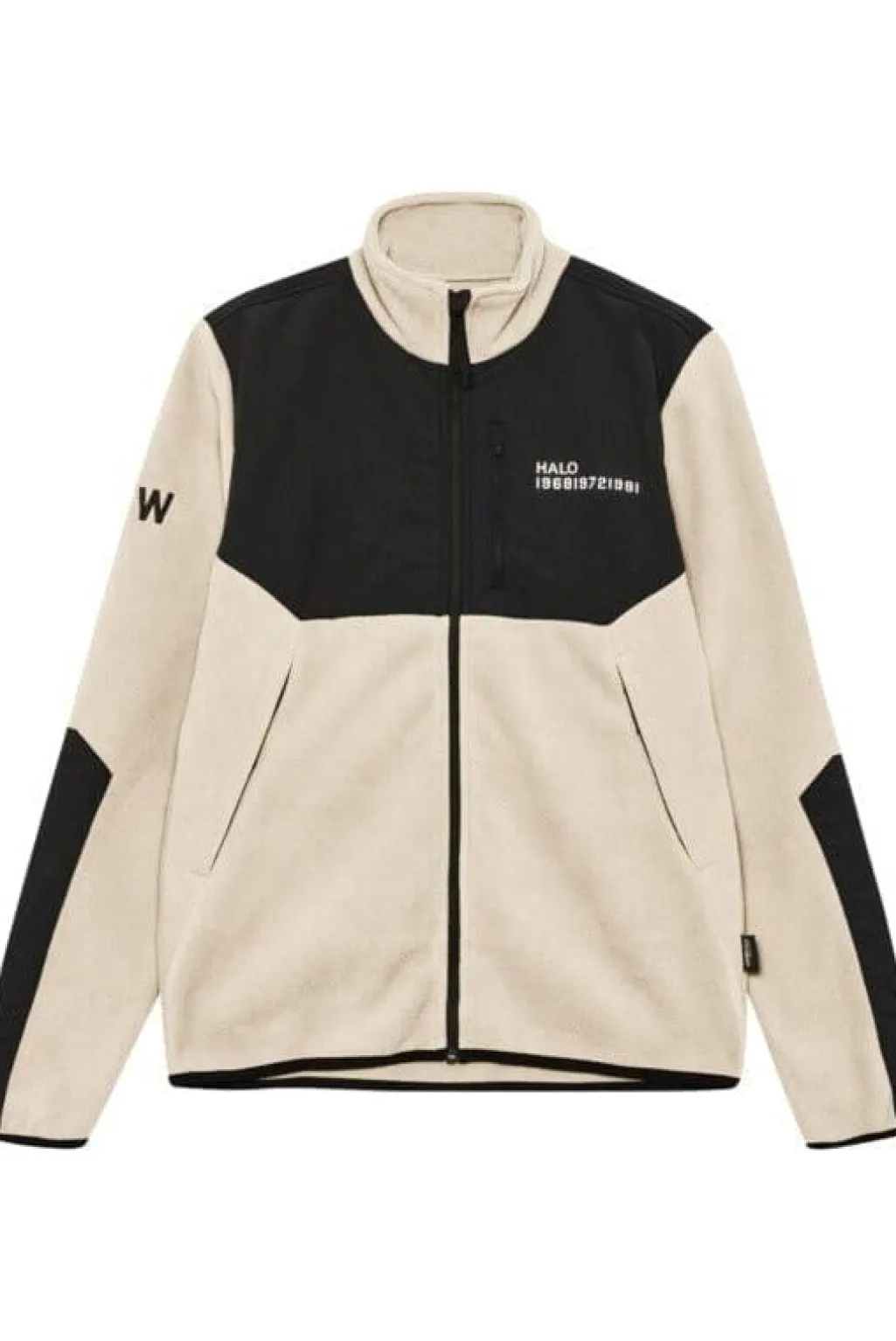 Blocked Zip Fleece 610209