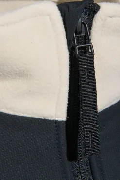 Blocked Zip Fleece 610209