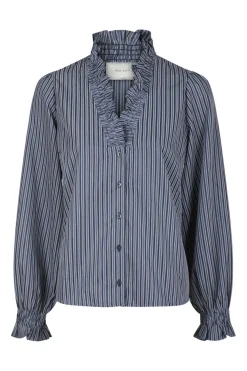 Brielle Twill Stripe Shirt
