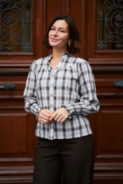 Camisa Big Check Blouse 166886