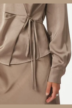 Caprina Heavy Sateen Blouse 166961