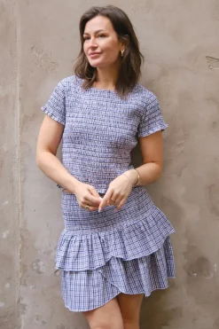 Carin Double Check Skirt 165124