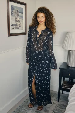 Carola Flower Branch Blouse