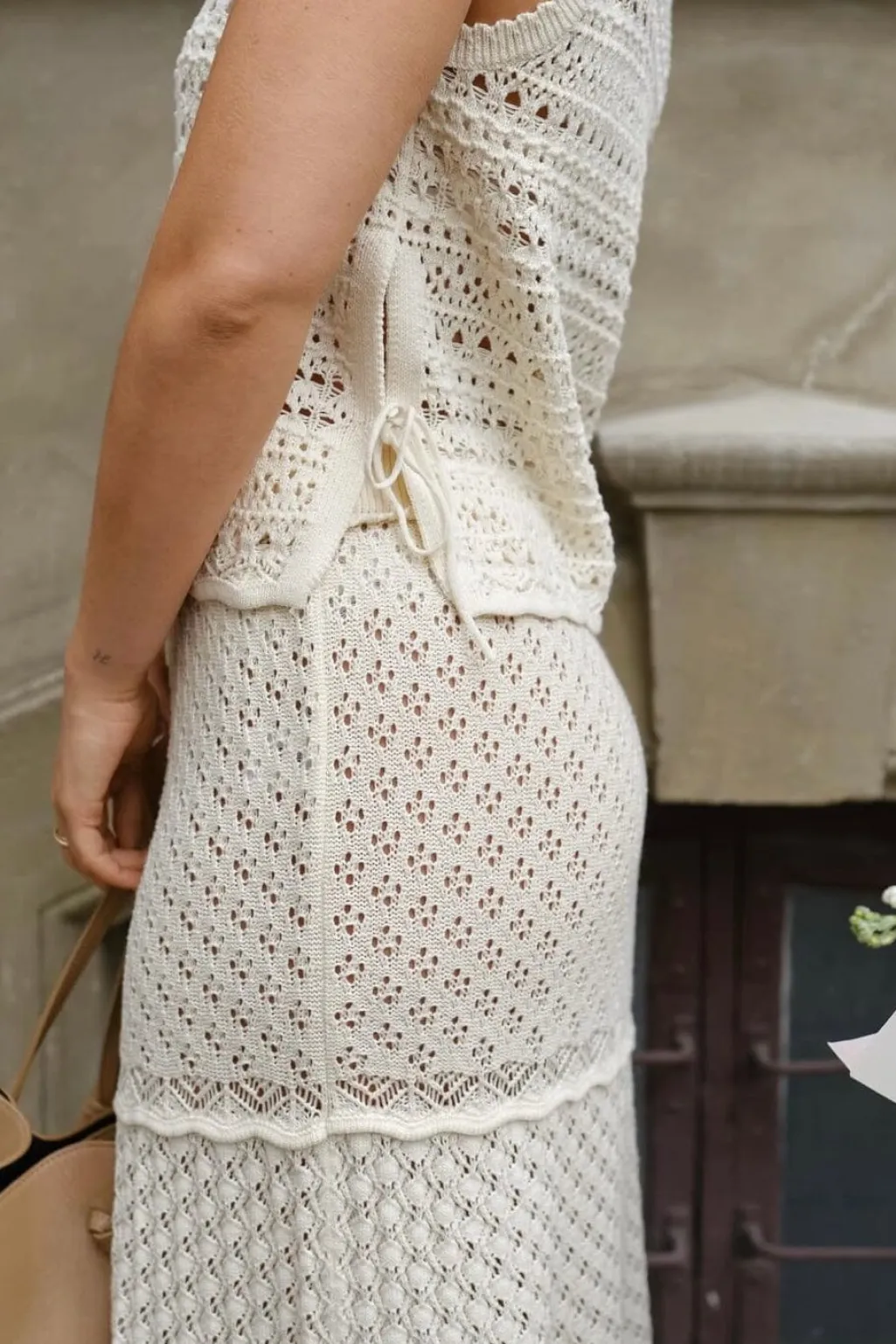 Catana Crochet Knit Top 165990