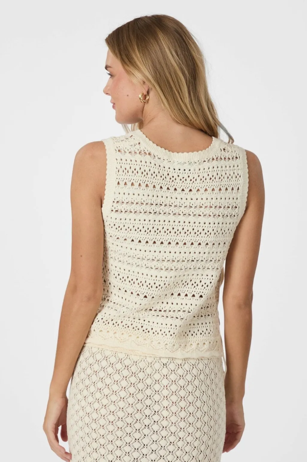 Catana Crochet Knit Top 165990